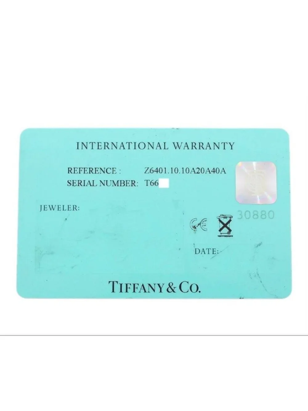 Tiffany & Co Gemea Steel Quartz Watch